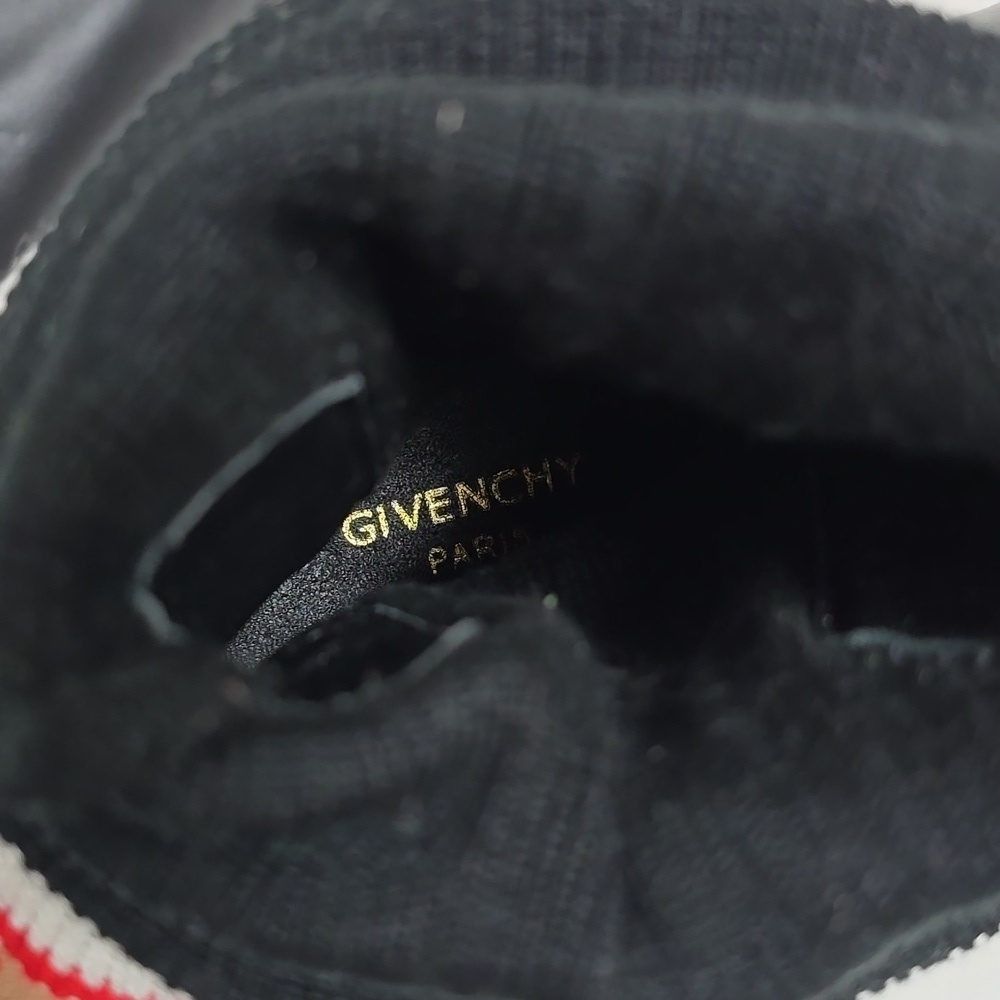 Givenchy. Storm rubber and ribbed-knit thigh sock boots - Picture 10 of 14
